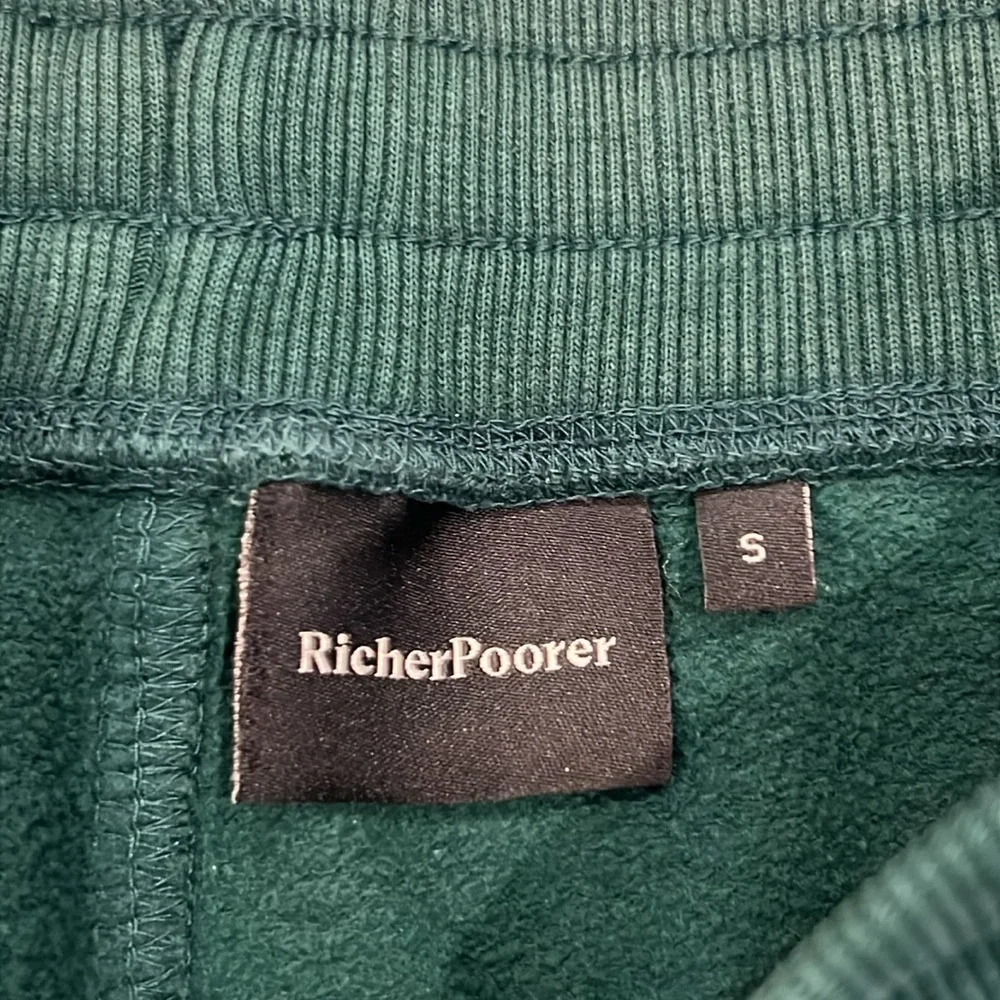 Richer Poorer Recycled Fleece Joggers Green S